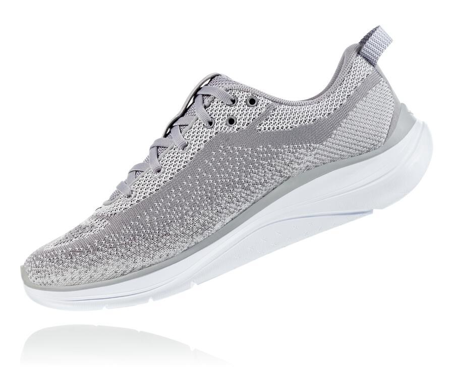 Tenis Hoka One One Mujer Grises - Hupana Flow - XALN35092